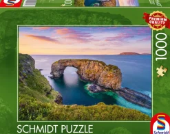 Puzzle Donegal, Fanad, arco do mar Great Pollet, Irlanda
