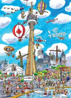Puzzle DoodleTown: Toronto