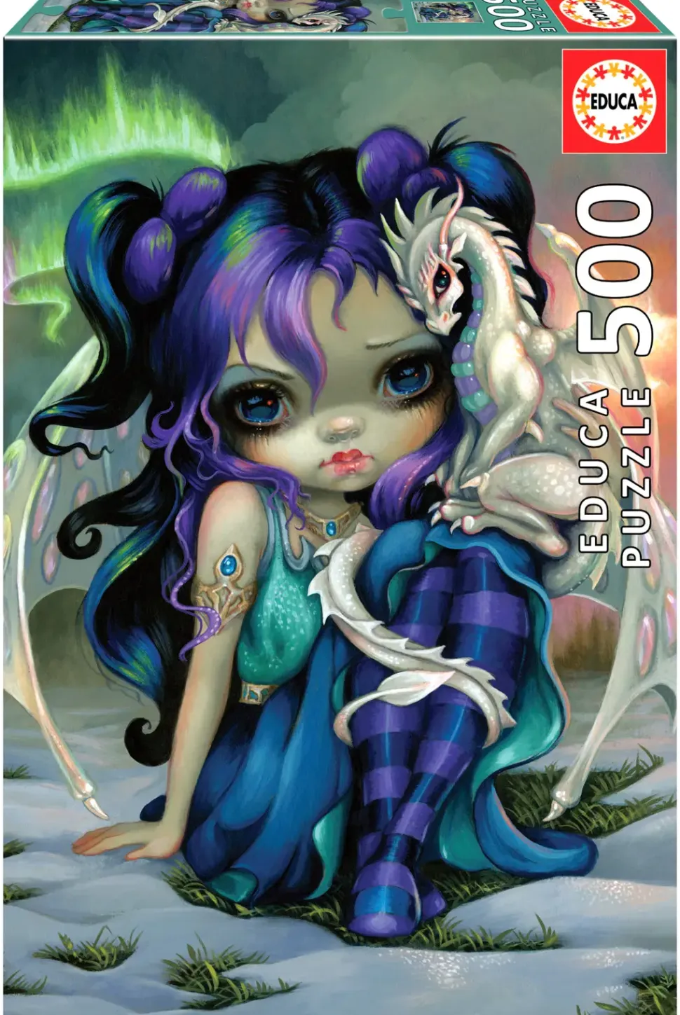 Puzzle Dragão de Gelo