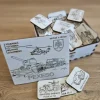 Puzzle Drevené pexeso Vojenská technika