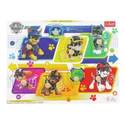 Puzzle Drevená vkláda膷ka Patrulha canina