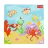 Puzzle Drevená vkláda膷ka Zvieratká pod vodou