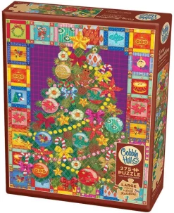 Puzzle Edredão De Árvore De Natal