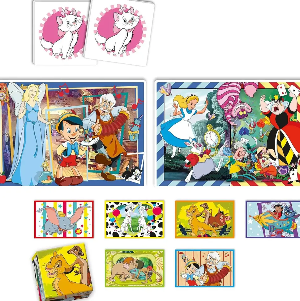 Puzzle Edukit Disney+ cubos+memorando