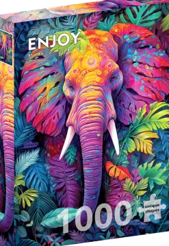 Puzzle Elefante Disfarçado