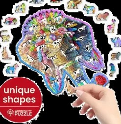 Puzzle Elefante Elegante