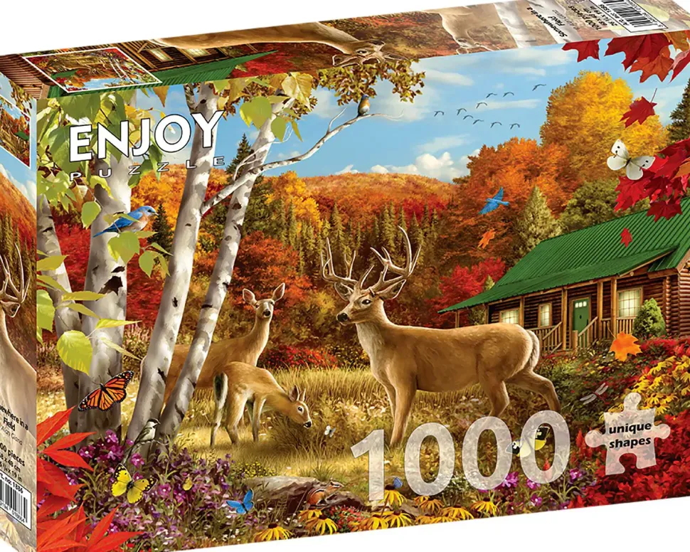 Puzzle Em algum lugar em um campo