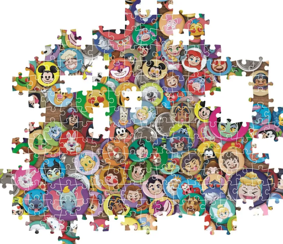 Puzzle Emoji compacto da Disney impossível