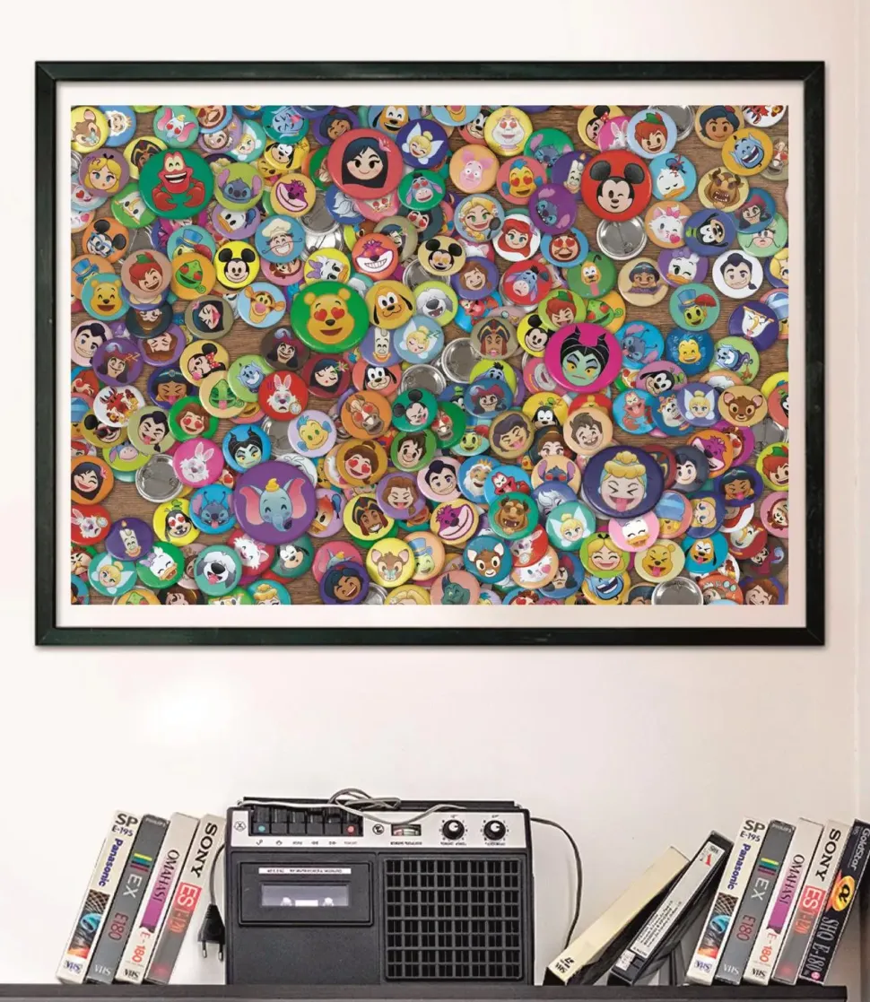Puzzle Emoji compacto da Disney impossível