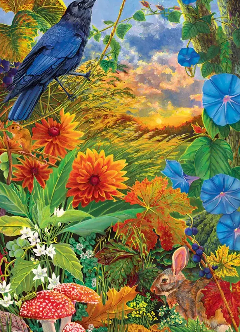 Puzzle Encontro na floresta