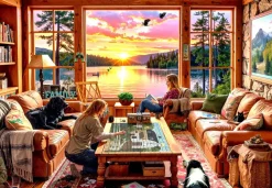 Puzzle Enquanto estão a pescar