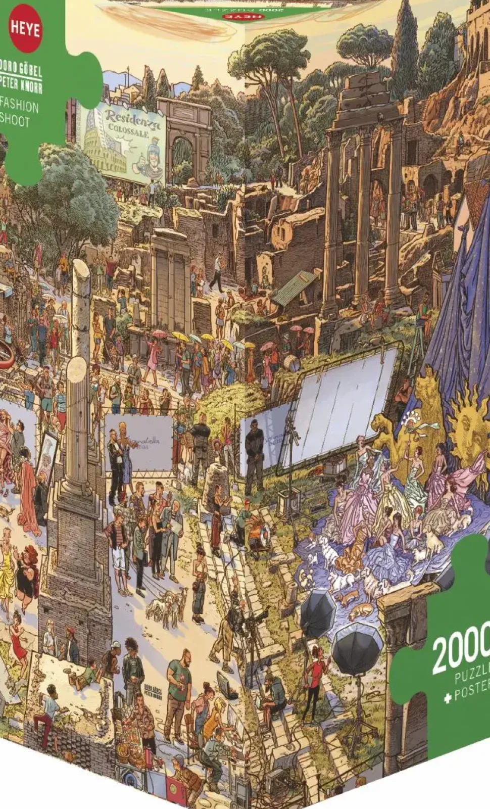 Puzzle Ensaio de moda