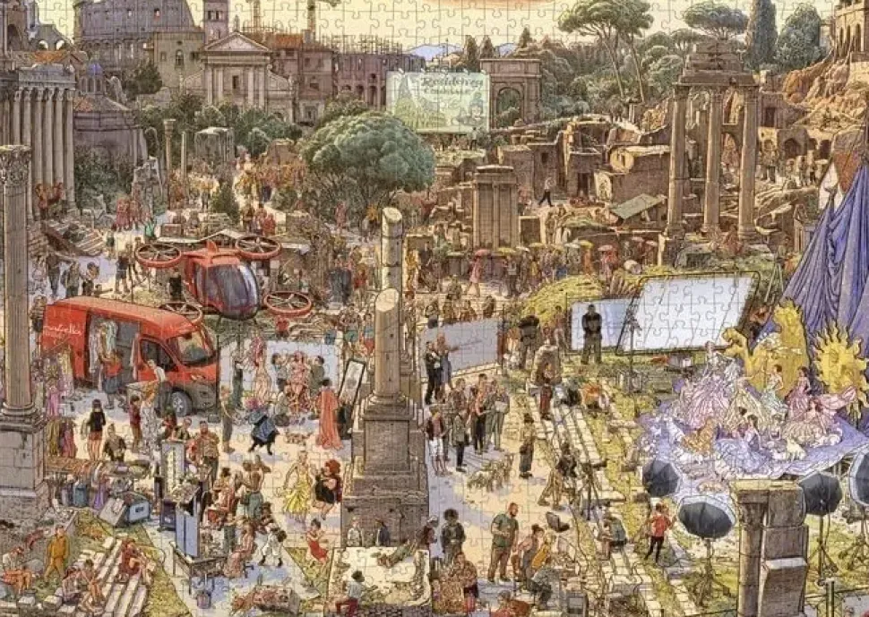 Puzzle Ensaio de moda