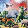 Puzzle Entre os Dinossauros