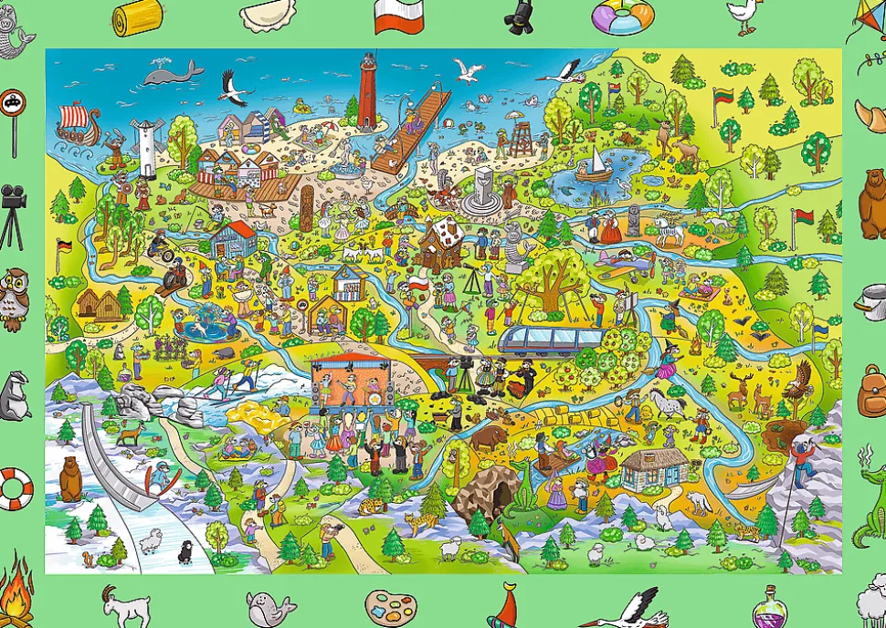 Puzzle Espião Polônia