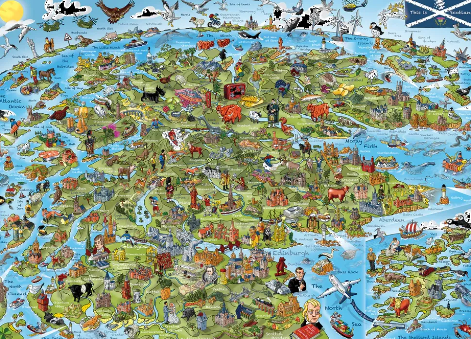 Puzzle Esta é a Escócia