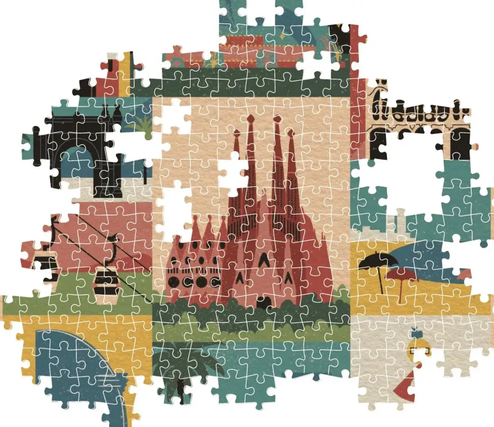 Puzzle Estilo na cidade: Barcelona