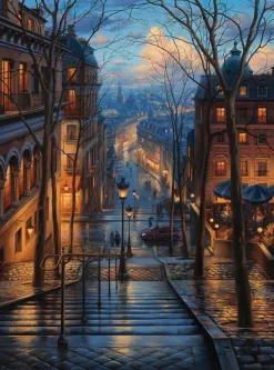 Puzzle Evgeny Lushpin: Montmarte Spring