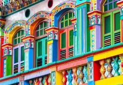 Puzzle Fachada colorida, Singapura