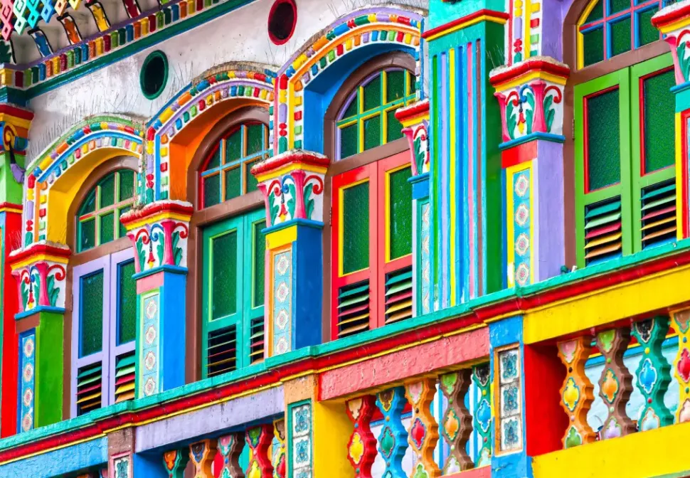 Puzzle Fachada colorida, Singapura