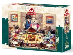 Puzzle Família de Gato