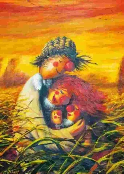 Puzzle Família Espantalho