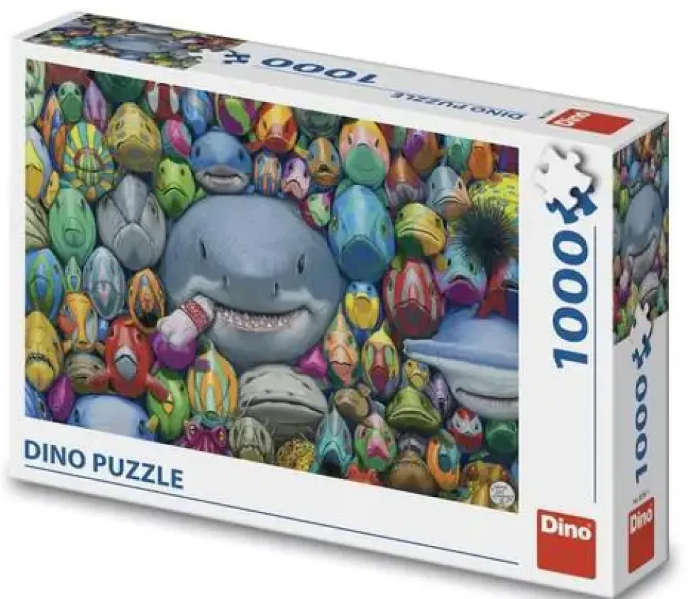 Puzzle Farebné rybi膷ky