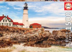 Puzzle Farol entre rochas