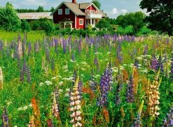 Puzzle Fazenda sueca, escandinava