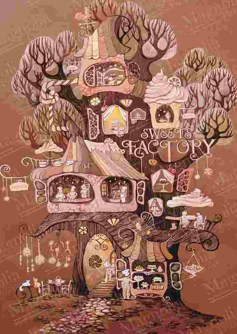 Puzzle Fábrica de Doces