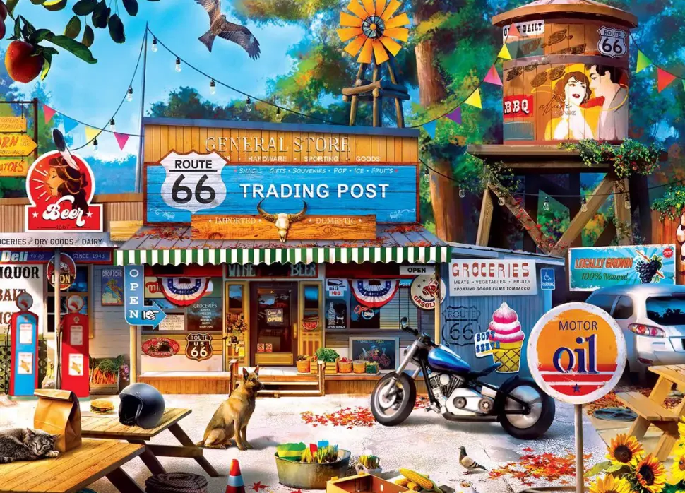 Puzzle Feitoria na Rota 66