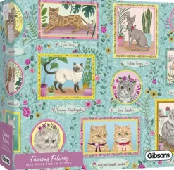 Puzzle Felinos Famosos