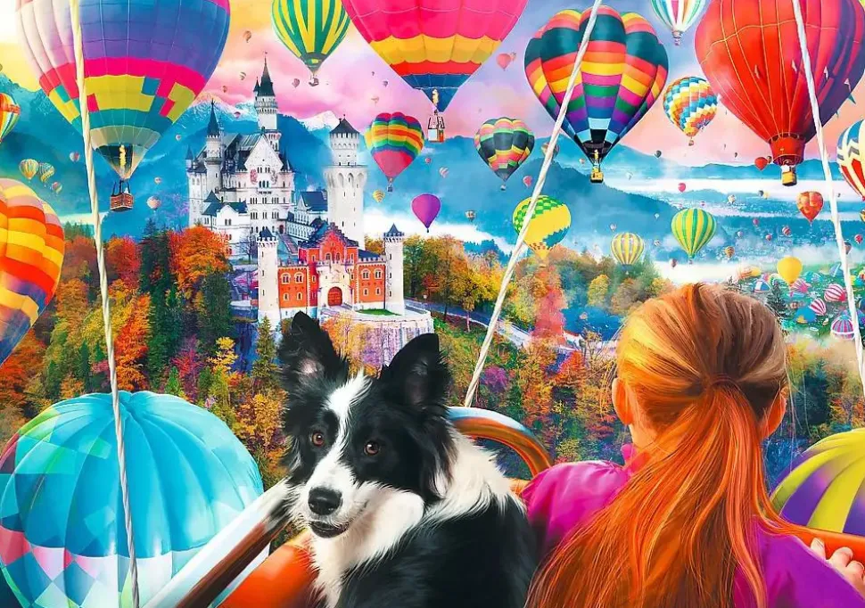 Puzzle Festival de balão em espiral