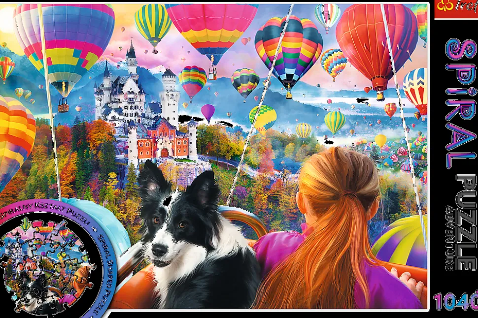 Puzzle Festival de balão em espiral