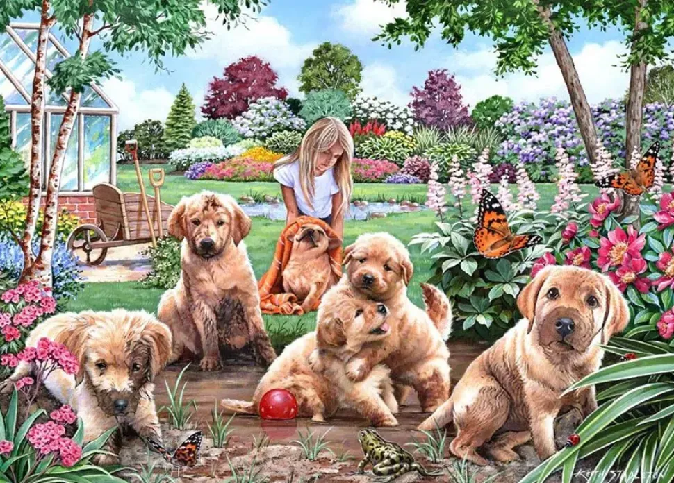 Puzzle Filhotes Sujos