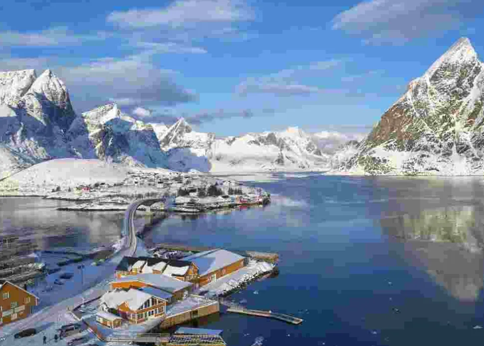 Puzzle Fjord - Lofoten Archipelago