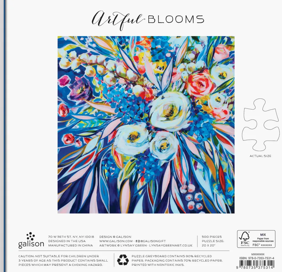 Puzzle Flores artísticas