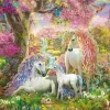 Puzzle Flores e Unicórnios
