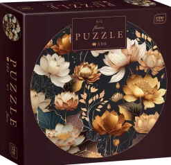 Puzzle Flores redondas