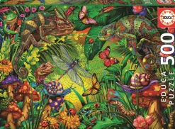 Puzzle Floresta colorida