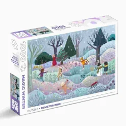 Puzzle Floresta Mágica - Inverno
