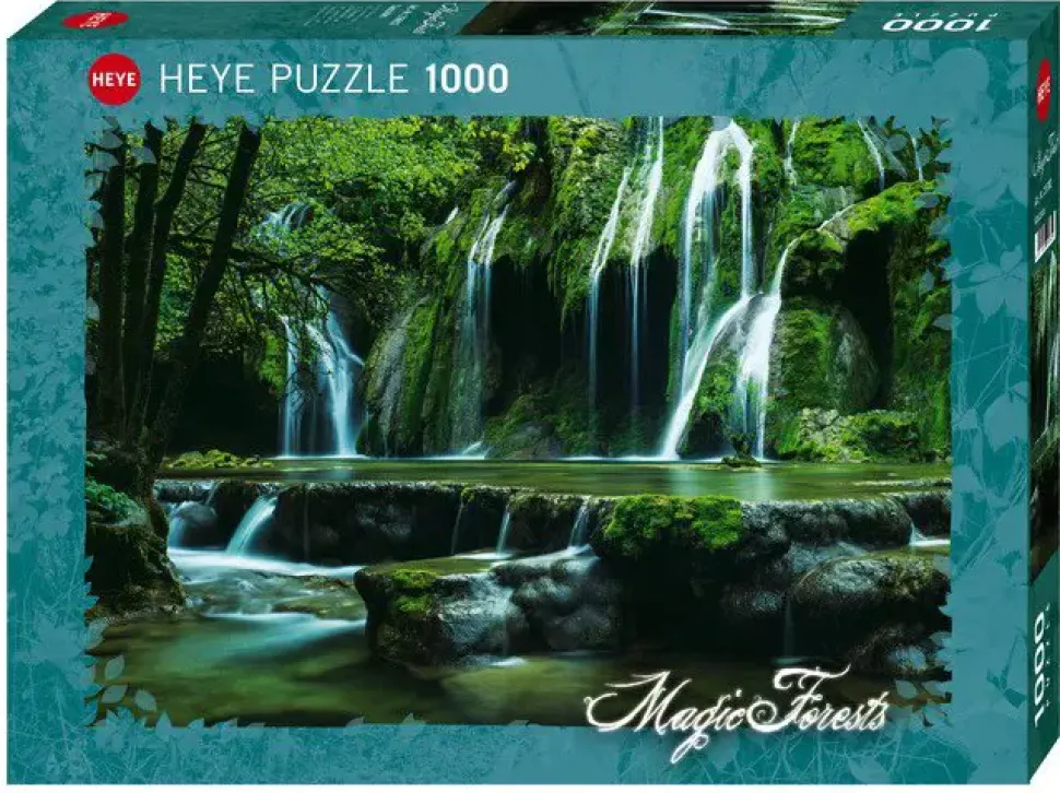 Puzzle Florestas mágicas: cascatas