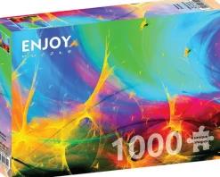 Puzzle Fractals do arco-íris