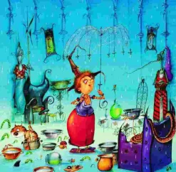 Puzzle François Ruyer: A Bruxa - Veneno