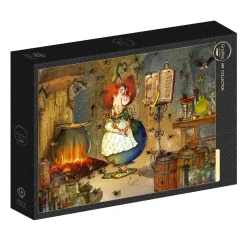 Puzzle François Ruyer: Bruxa - Na Cozinha