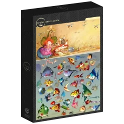 Puzzle François Ruyer: Bruxa - Peixe