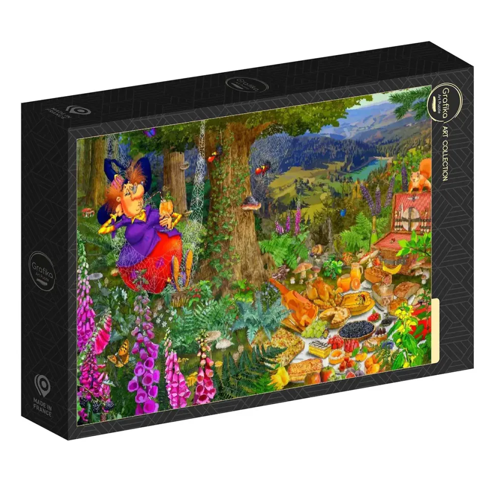 Puzzle François Ruyer: O Piquenique da Bruxa