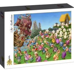 Puzzle François Ruyer: Piratas