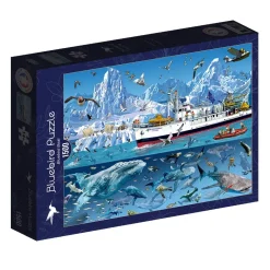 Puzzle François Ruyer: Ártico - Barco Bluebird