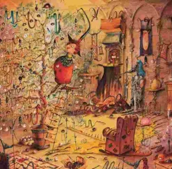 Puzzle François Ruyer: Árvore de Natal da Bruxa